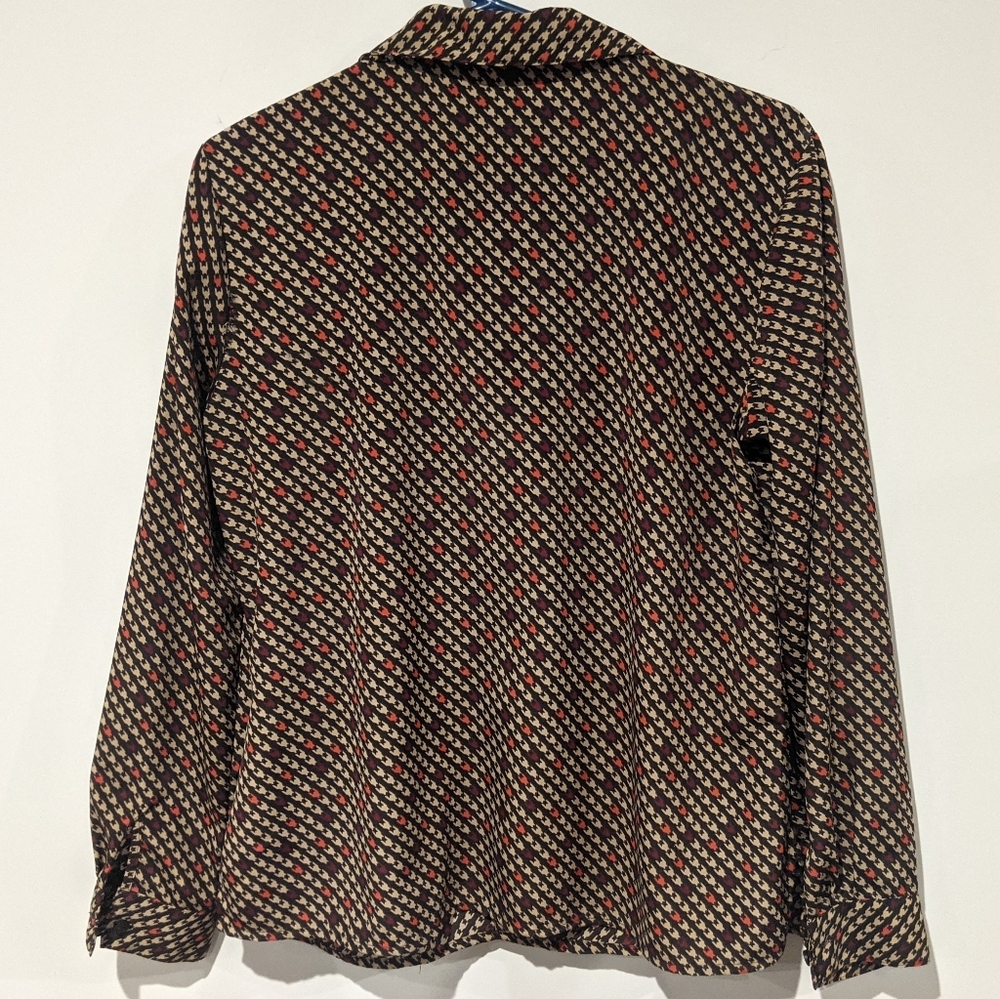 Vintage 90s Elementz Pattern Buttdown - image 2